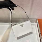 Prada Saffiano leather mini bag in white - 3