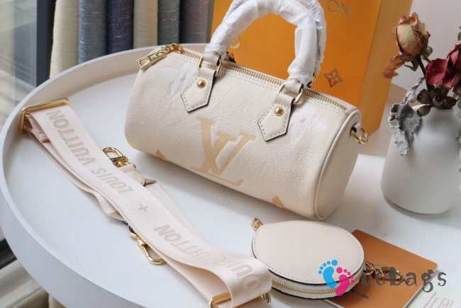 Louis Vuitton Papillon BB Beige Bag M45707 - 1