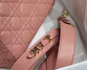 Dior My ABCDior Lady Pink Lambskin Bag M0538 - 5