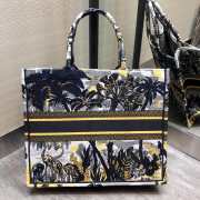 Dior Book Tote Jungle Embroidery 41cm  - 3