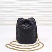 Gucci GG Marmont mini bucket leather bag - 3