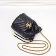 Gucci GG Marmont mini bucket leather bag - 6