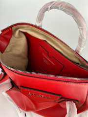 Givency Small Antigona Soft Bag In Red Leather - 5