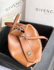 Givency Small Antigona Soft Bag In Brown Leather - 6