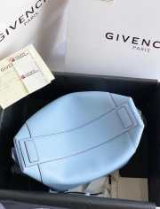 Givency Small Antigona Soft Bag In Blue Leather - 6