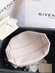 Givency Small Antigona Soft Bag In Gray Leather - 2