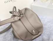 Givency Medium Antigona Soft Bag In Gray Leather - 2