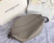 Givency Medium Antigona Soft Bag In Gray Leather - 6