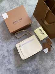 Burberry Thomas Alice Shoulder Bag in White   - 3