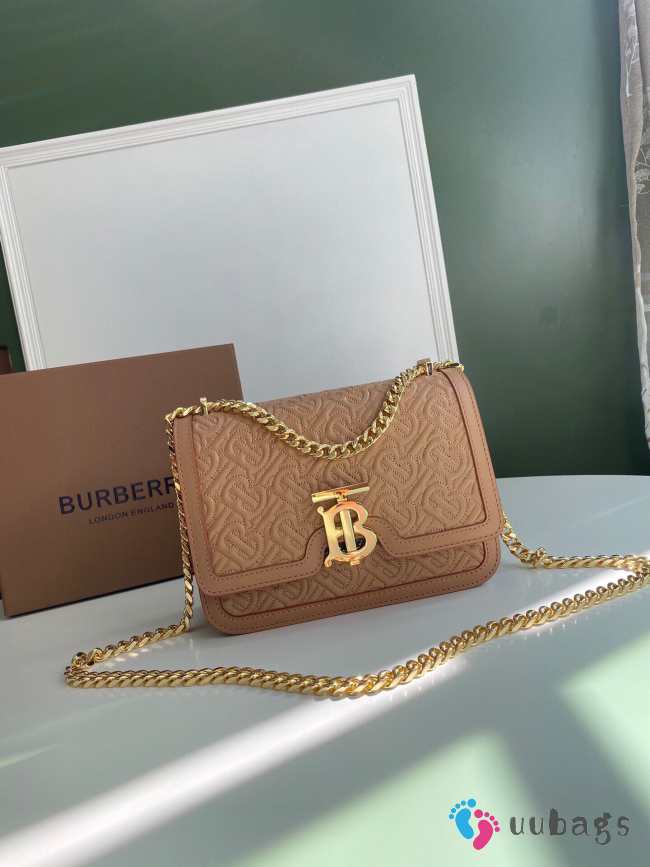 Burberry Small Leather Thomas Crossbody Bag - 1