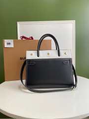 Burberry Leather Title Tote Bag - 6