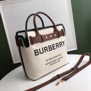 Burberry Leather Horseferry Tote Bag - 5