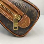 Celine mini boston in brown 60043 - 4