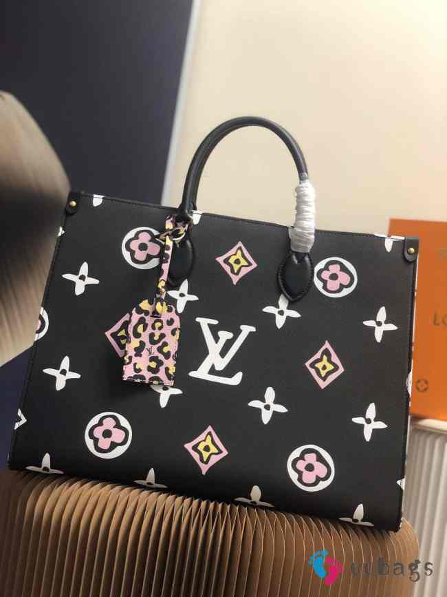 Louis Vuitton Onthego GM M45815 Black 41x34x19cm - 1