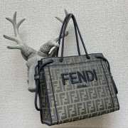 Fendi Roma Tote Bag Green FF - 3