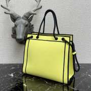 Fendi Roma Tote Bag Yellow - 2