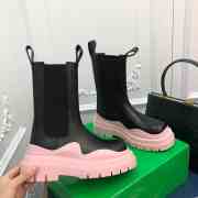 Bottega Veneta Boots in pink/black  - 3