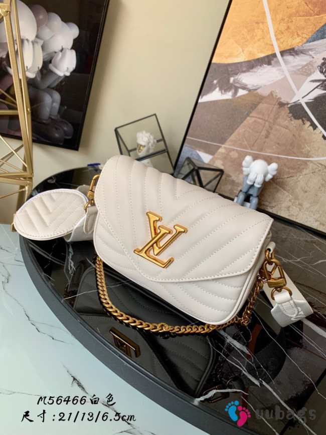 Louis Vuitton New Wave Multi Pochette in White M56461 - 1