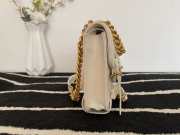 Chanel 19 case phone white leather  - 6