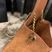 YSL Kate All Leather Brown 553804 - 6