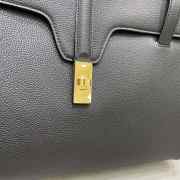 Celine Large Soft 16 bag in Black Smooth Calfskin - 3