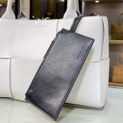 Bottega Veneta Intrecciato lamp skin tote white bag 609175 - 6