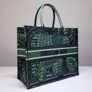 Dior Tote Book Green Elephant 41cm  - 3