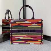 Dior book tote bag colorful 36cm - 1