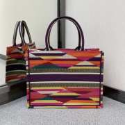 Dior book tote bag colorful 36cm - 2