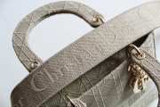 Dior Lady D-lite in cream 24cm - 5