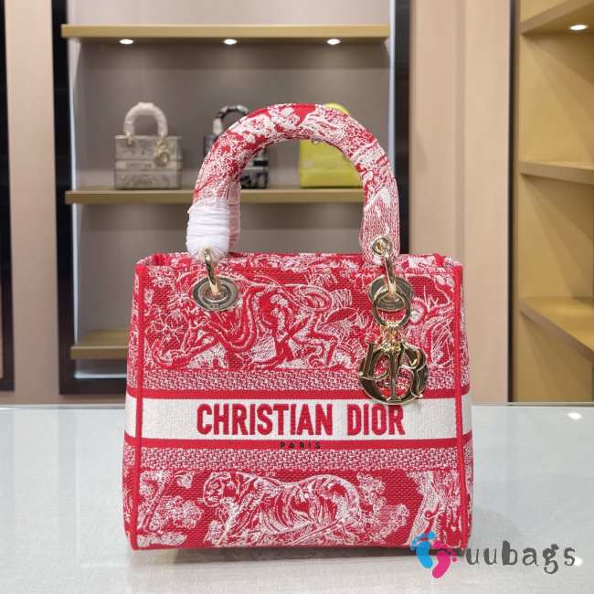 Dior Lady CD Red 24cm 9027 - 1