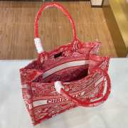 Dior Tote Book CD Red 36cm - 5