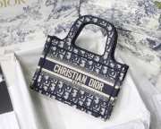 Dior Mini Book Tote Blue 23cm - 1