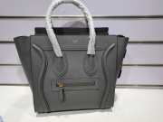 Celine MICRO LUGGAGE HANDBAG IN BABY DRUMMED CALFSKIN - 1