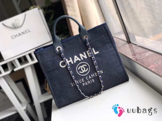 Chanel shopping tote handle bag 04 - 1