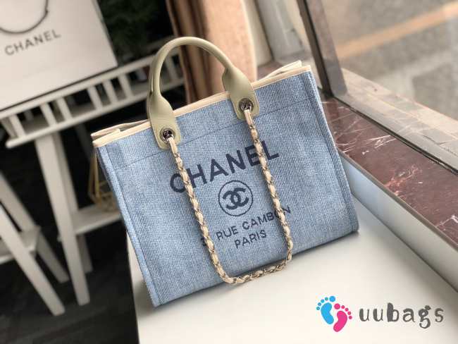 Chanel shopping tote handle bag 08 - 1