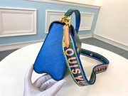 Louis Vuitton Twist MM Handbag in Blue M55851 - 4