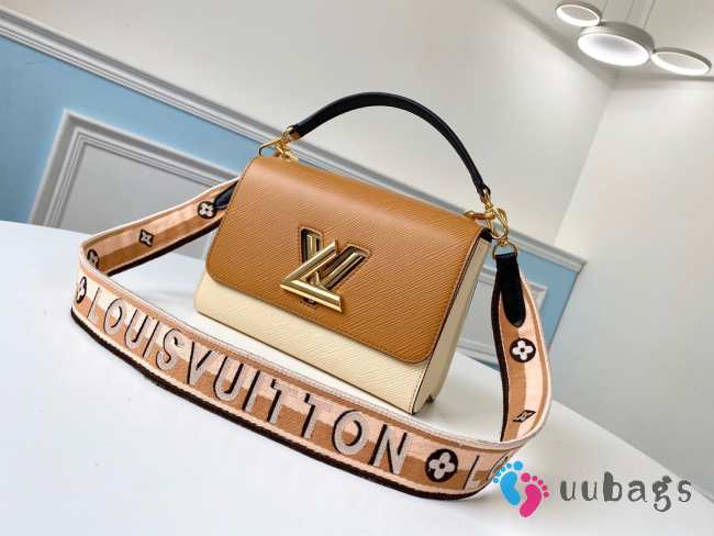 Louis Vuitton Twist MM Handbag in Cream M55851 - 1