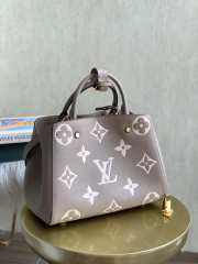 Louis Vuitton Montaigne MM In Gray M41048 33x23x15cm - 3