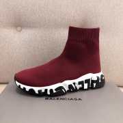 Balenciaga red trainers sneake - 2