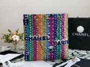 Chanel colorful tote shopping bag  - 1