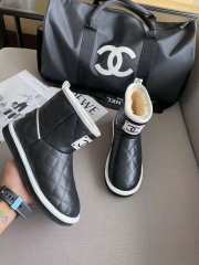 Chanel black boots 01 - 2