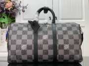 Louis Vuitton Keepall Bandoulière 45 Gray N80404 - 5