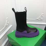 Bottega Veneta Boots in Black/ Purple - 3