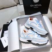 Chanel shoes blue/ white - 5