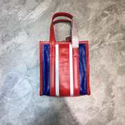 Balenciagan bazar shoper bag red - 3