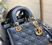 Dior patent ABC 20cm blue - 4