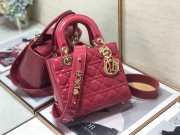 Dior patent ABC 20cm pink bag - 1