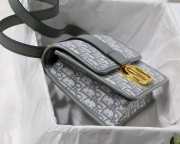 Dior Montaigne Oblique gray bag - 2