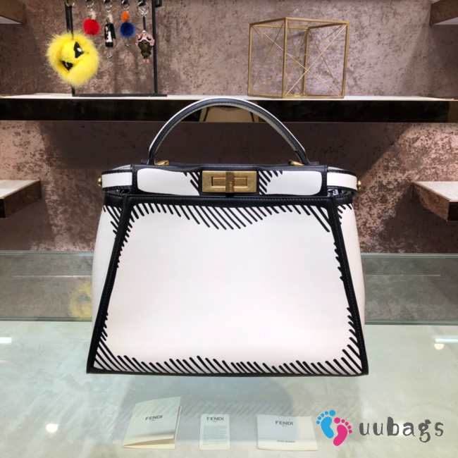 Fendi Peekabook California Sky bag 33cm - 1